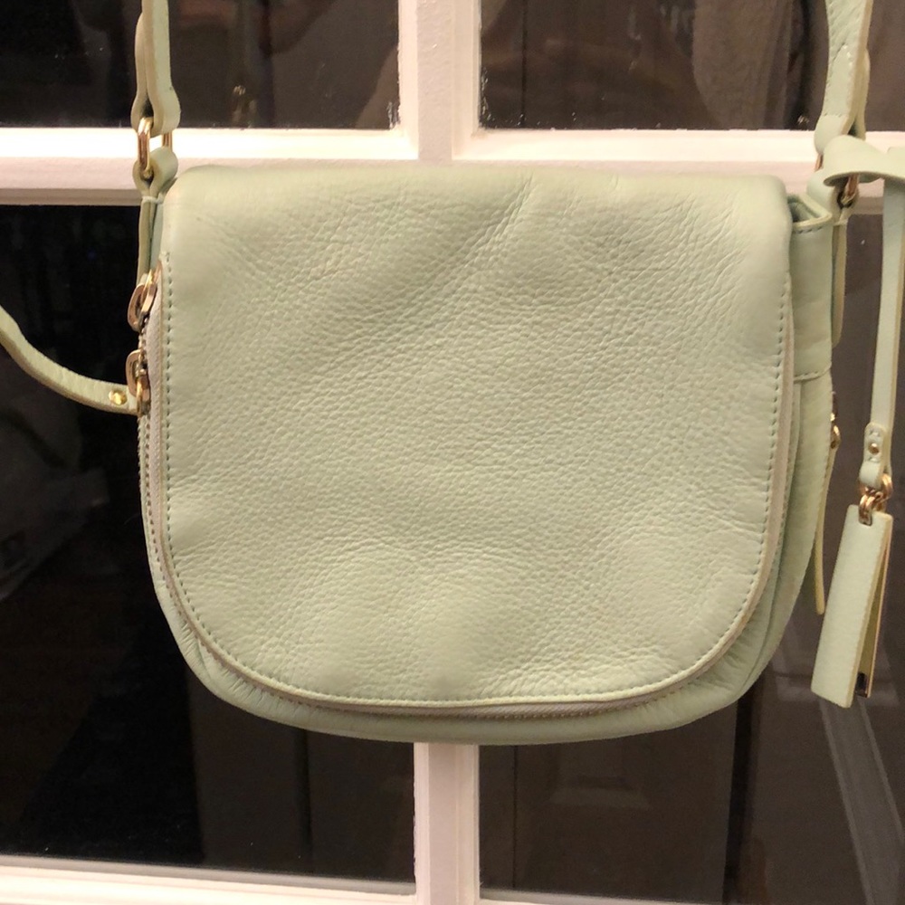 Mint Saddle Bag Purse